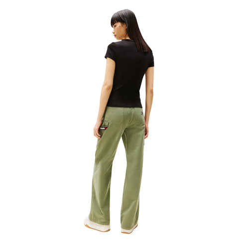 Tommy Hilfiger T-shirt T-shirt Donna Essential slim fit a V XXS - Francavilla Moda